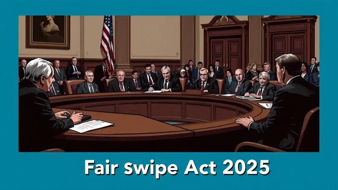 Fair Swipe Act 2025 under congressional review: what’s at stake?