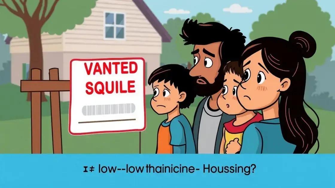 Challenges in accessing low-income housing
