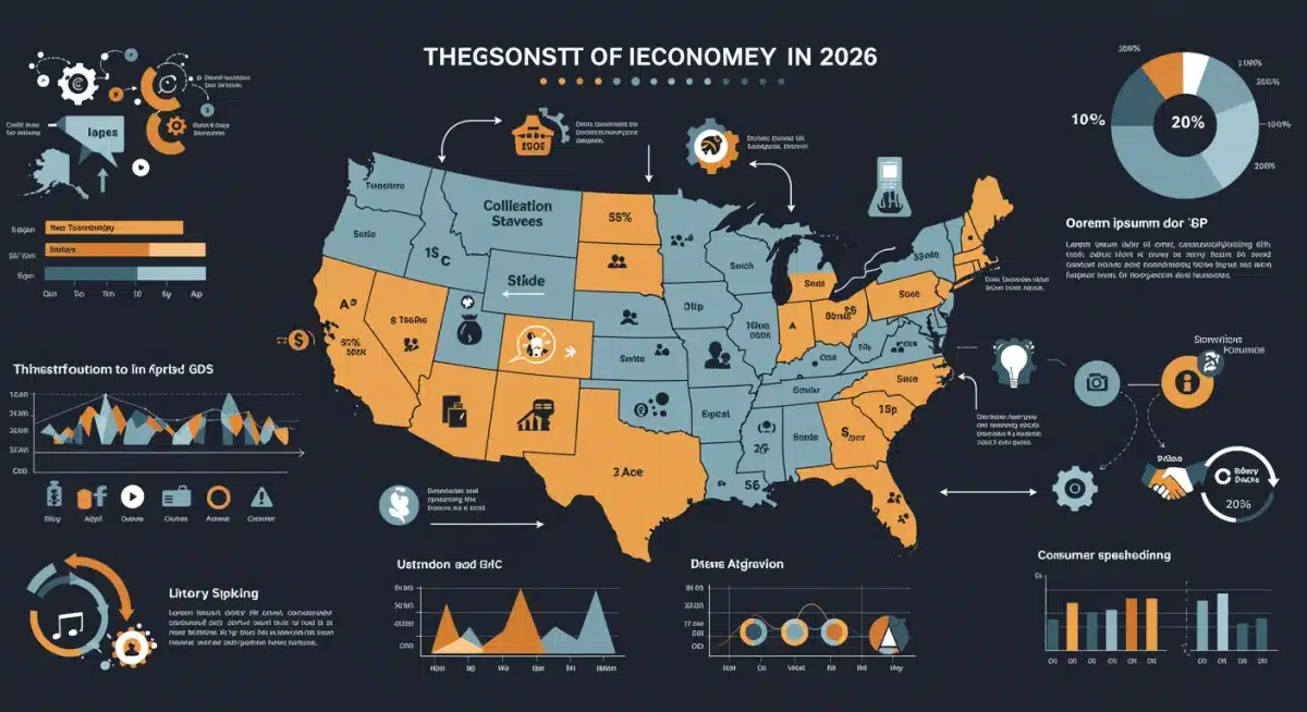 Economic sectors contributing to US GDP growth