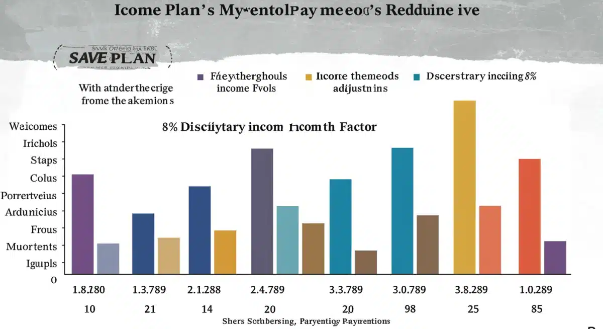 Infographic explaining SAVE Plan payment calculation based on income and family size
