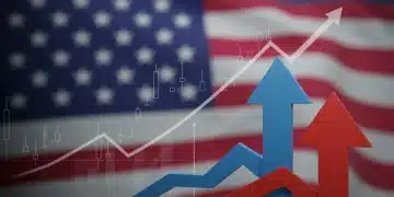 Graphic showing three interest rate hikes impacting the US economy by the Federal Reserve.