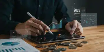 Person analyzing financial data on tablet, showing advanced budgeting techniques for 2026