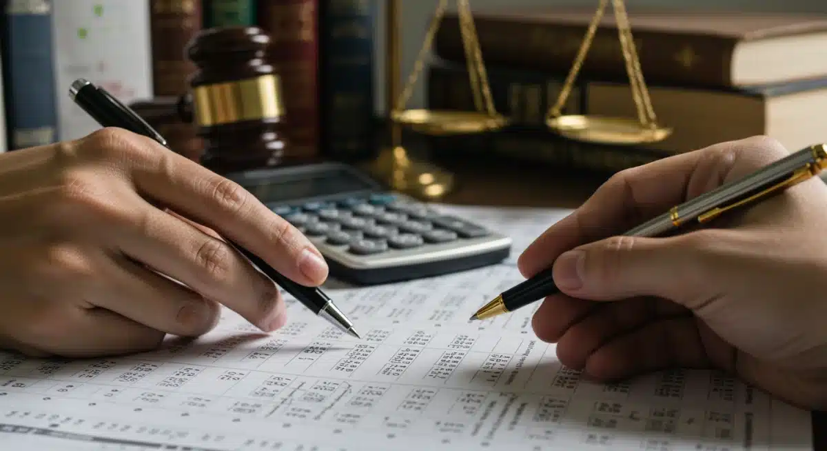 Mano analizando datos fiscales y de inversión de una SICAV