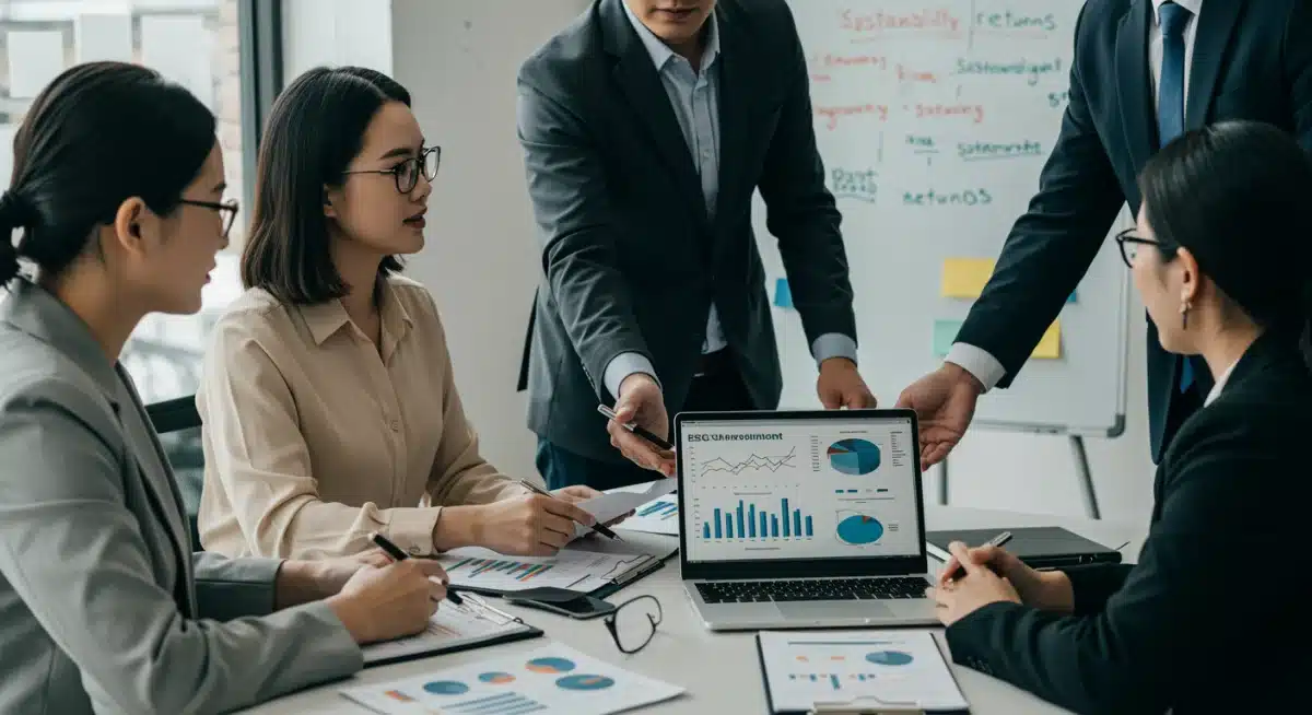 Profesionales analizando estrategias de inversión ESG en España