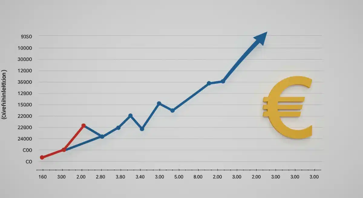 Gráfico de la evolución del Índice de Precios al Consumo (IPC) en España en los últimos 3 meses de 2026
