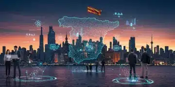 Inteligencia Artificial impulsando el crecimiento económico y la creación de empleo en España para 2026.