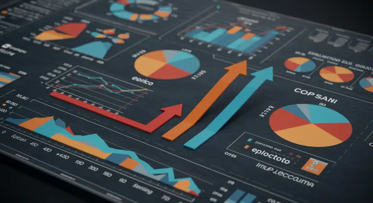Infografía de indicadores económicos españoles positivos, incluyendo PIB, inflación y empleo, señalando una perspectiva favorable.