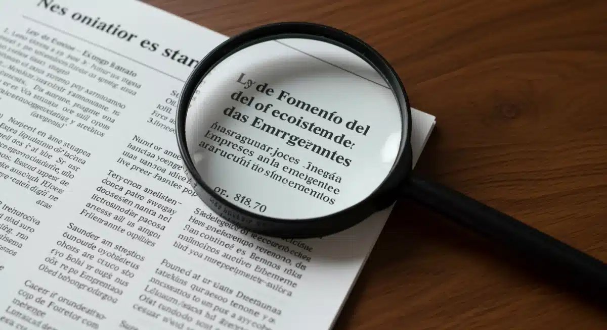 Detalle de la Ley de Fomento del Ecosistema de las Empresas Emergentes, clave para startups.