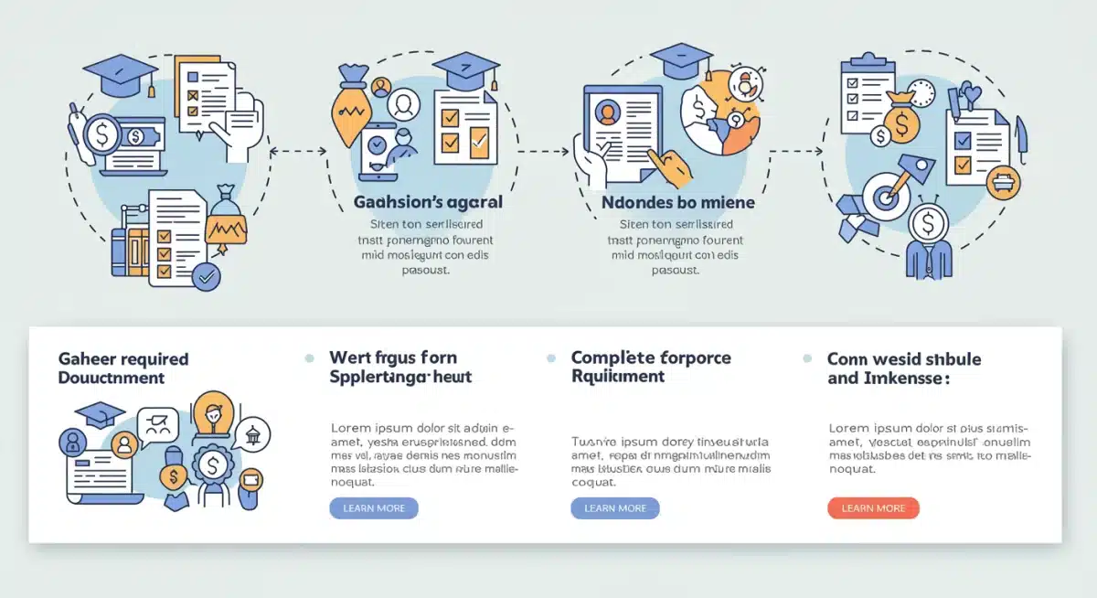 Infografía con pasos y requisitos para condonación de deuda educativa