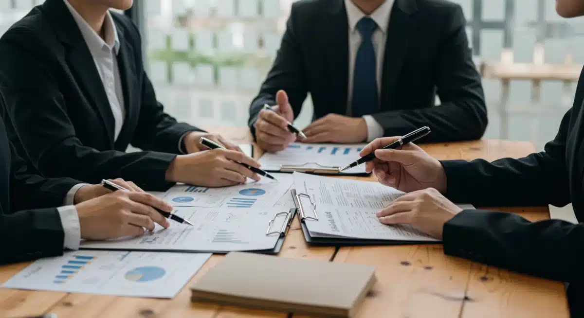 Profesionales financieros discutiendo la nueva normativa fiscal de SICAV