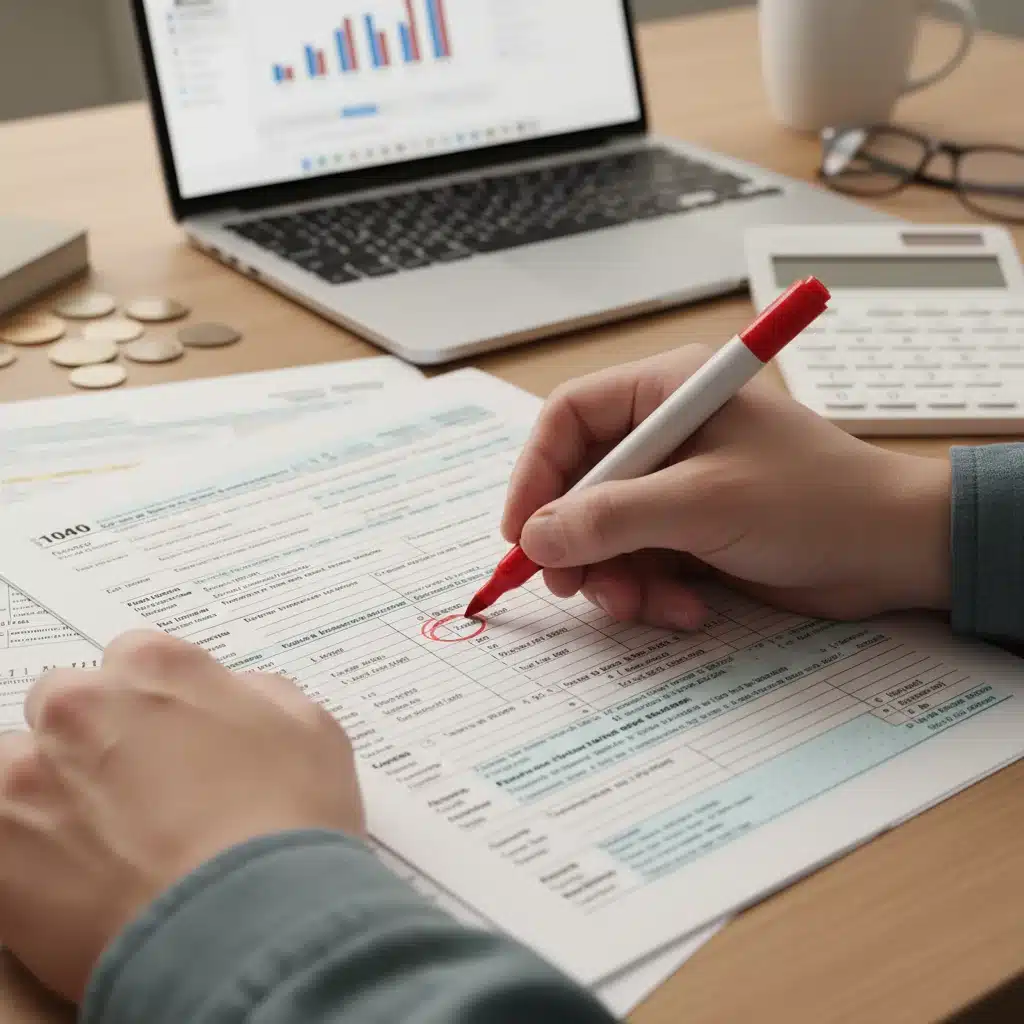 Detalle de revisión minuciosa de documentos fiscales para PYMES