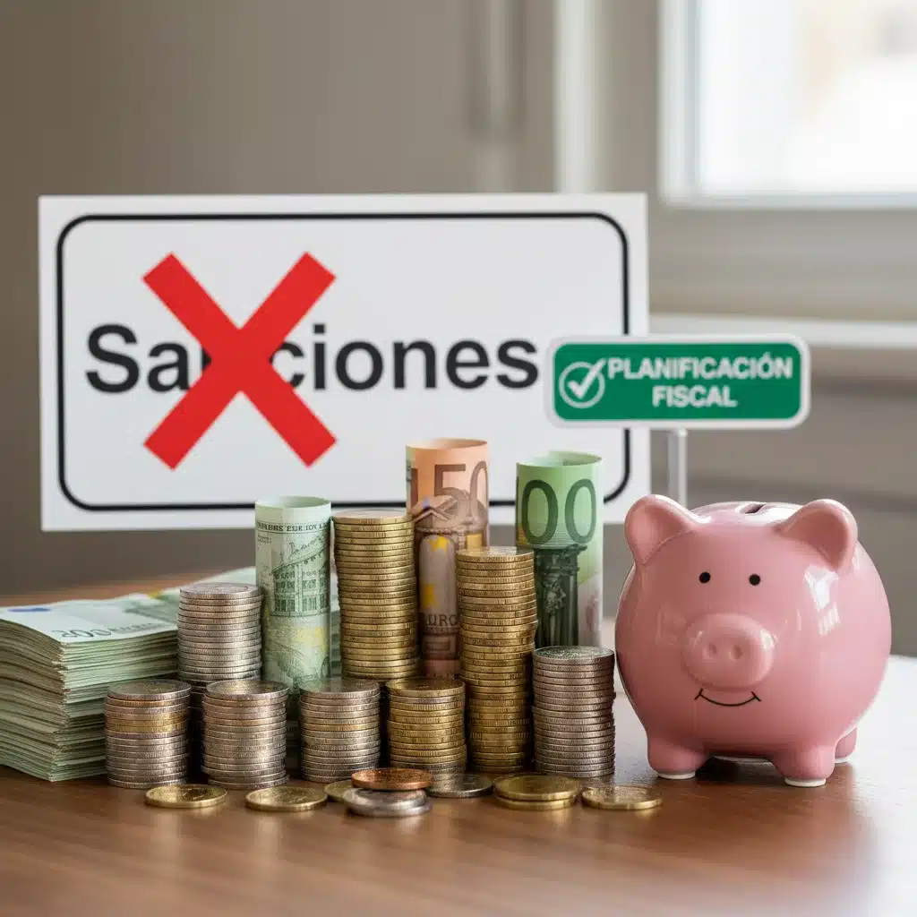 Ahorro de dinero y evitación de sanciones fiscales con planificación