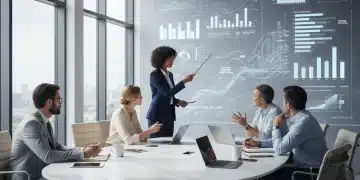 Políticas Comerciales UE 2026: Impacto en Empresas Españolas Profesionales de negocios analizando gráficos de comercio internacional y estrategias de adaptación a nuevas políticas comerciales de la UE.